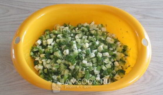 диетическая окрошка