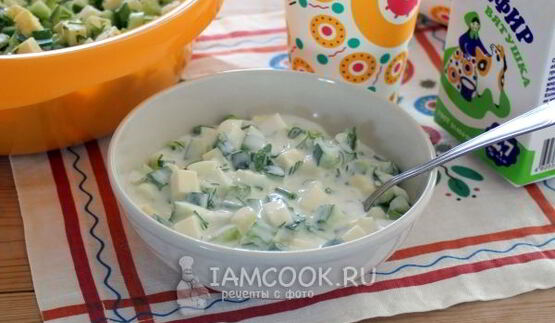 диетическая окрошка