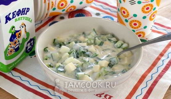 диетическая окрошка