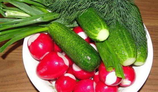 окрошка без кваса