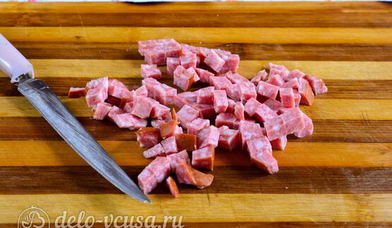 окрошка на кефире