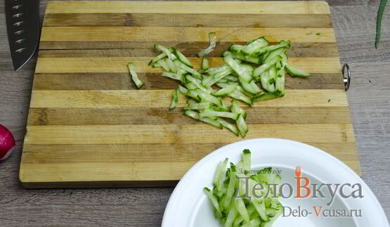 окрошка на квасе