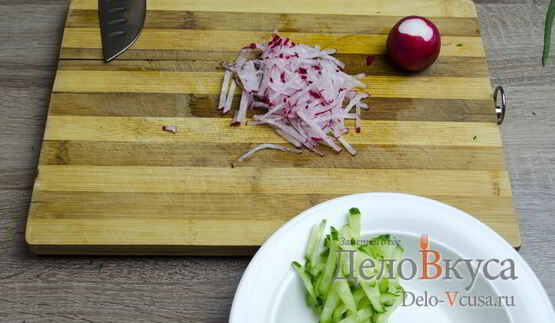 окрошка на квасе