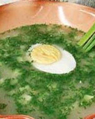 Окрошка на настое из сухофруктов