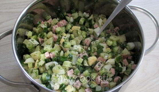 окрошка на тане