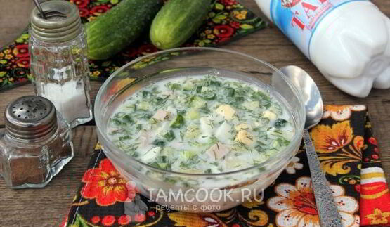 окрошка на тане