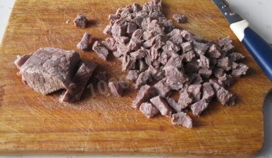 окрошка на воде с уксусом и майонезом