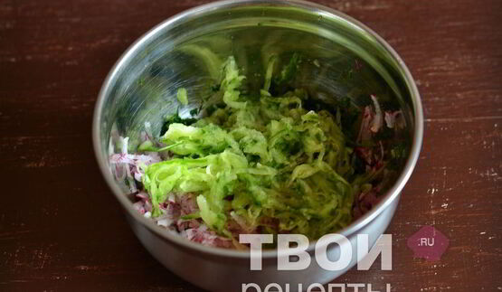 окрошка на воде