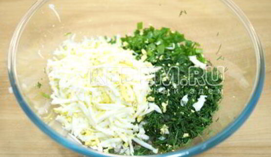 окрошка овощная весенняя