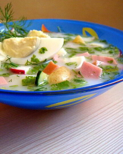 Рецепт окрошки по-ростовски