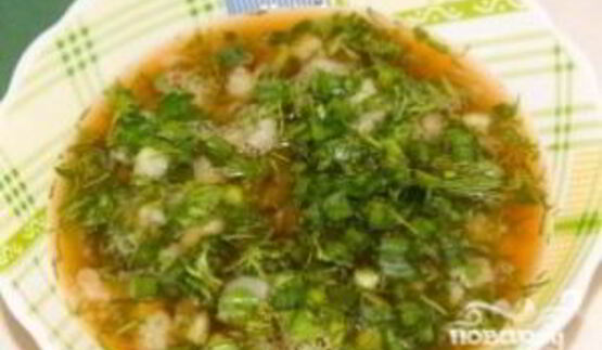 окрошка постная