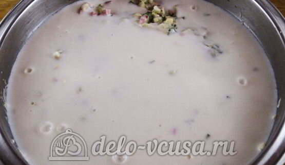 окрошка с редиской