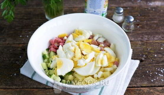 окрошка с редькой