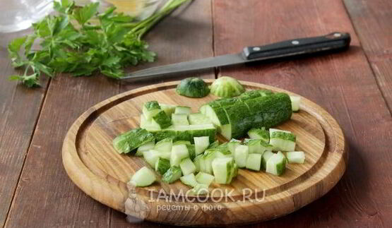 окрошка со свеклой