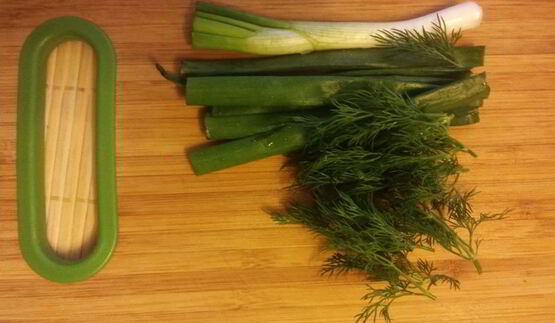 окрошка весенняя