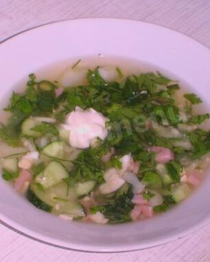 Окрошка заячья