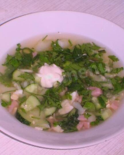 Рецепт окрошки заячья