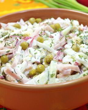 Салат Окрошка