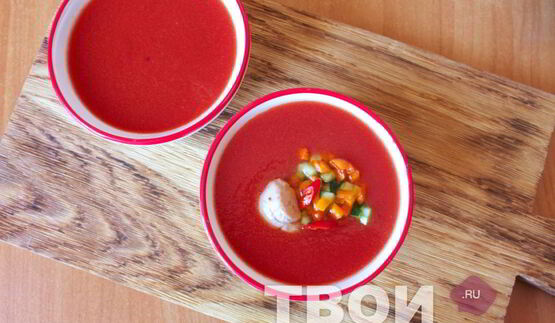 томатная окрошка