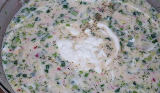 зимняя окрошка