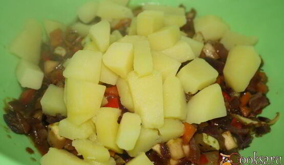 итальянский овощной суп минестроне