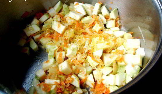 минестроне с курицей