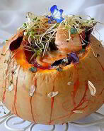 Минестроне с рыбой и спагетти