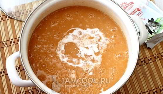 овощной крем суп со сливками
