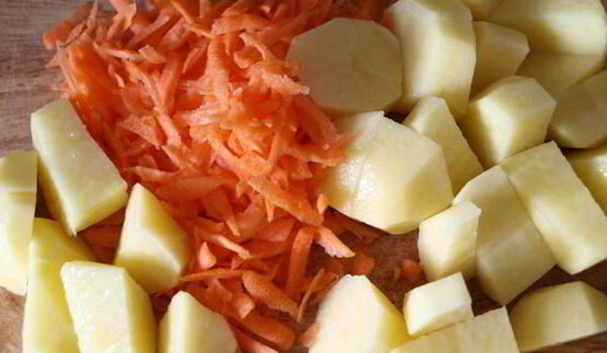 овощной суп из баранины с эстрагоном