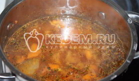 овощной суп с баклажанами