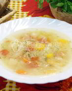 Овощной суп в мультиварке