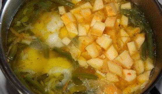 сливочно-овощной крем-суп