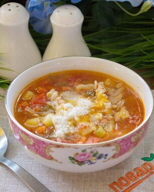 Суп Минестроне классический