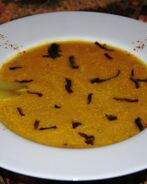 Воскресный крем-суп с цыпленком и овощами