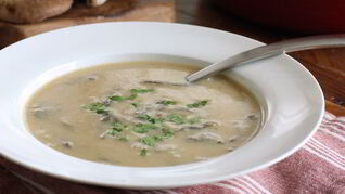 Суп из шампиньонов