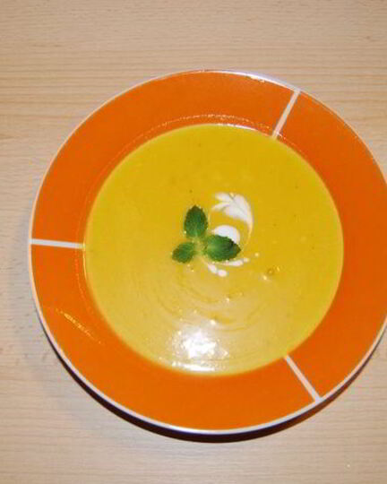 Рецепт пряного тыквенного супа