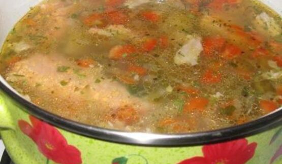 рассольник из семги