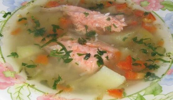 рассольник из семги