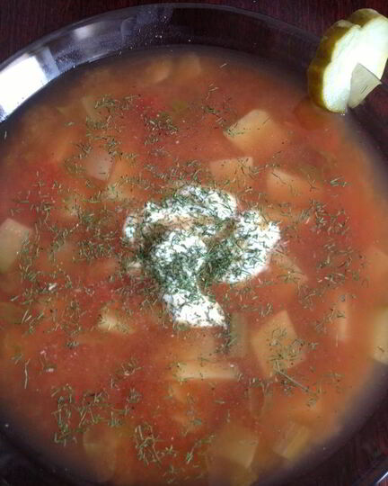 Рецепт рассольника похмельного