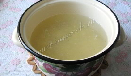 рассольник с грибами