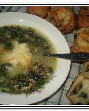 Рассольник с крапивой