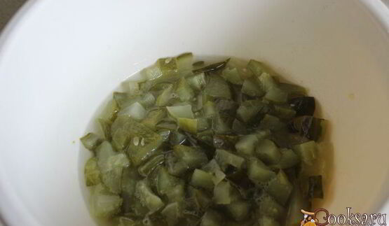 рассольник с лесными грибами в мультиварке