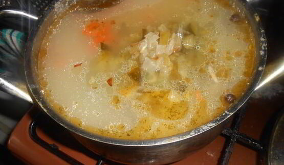 рыбный рассольник