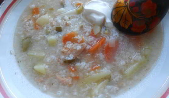 рыбный рассольник