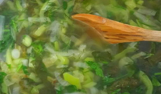 деревенские щи