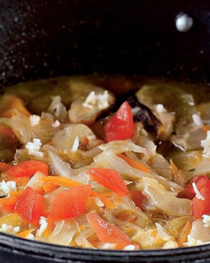 Рецепт постных щей из кислой капусты