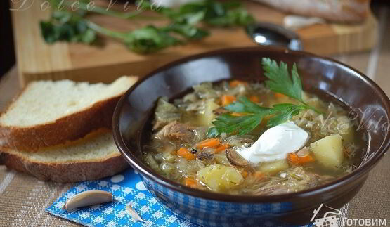 щи богатые русские