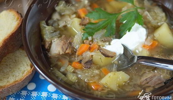 щи богатые русские