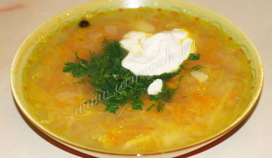 щи из квашеной капусты с индейкой