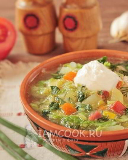 Рецепт щей из пекинской капусты